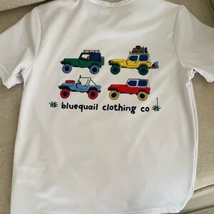 Blue Quail.  Performance shirt.  Size 5.